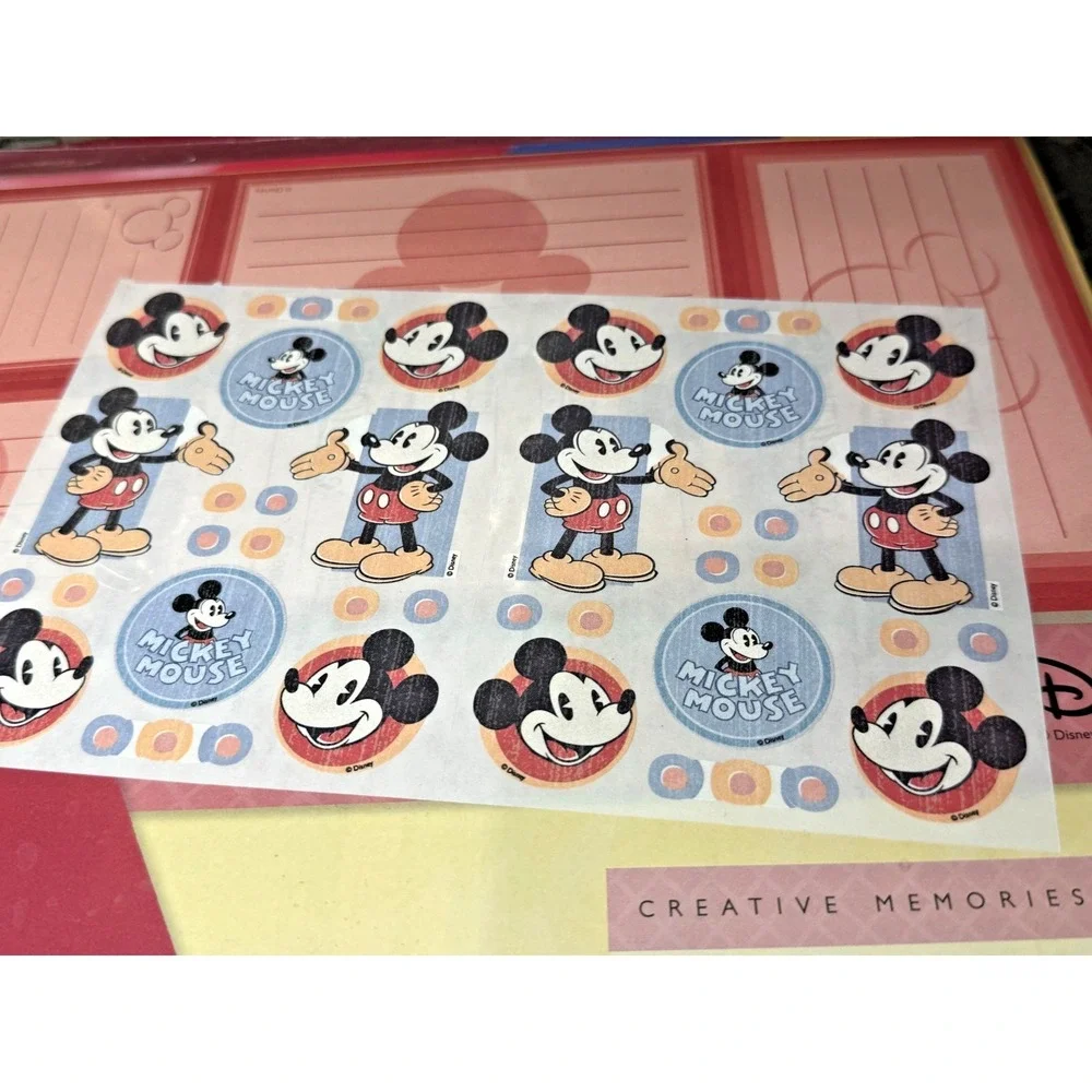 Lot Disney Mickey Mouse Classics Scrapbook Kit Creative Memories 2006 Sealed